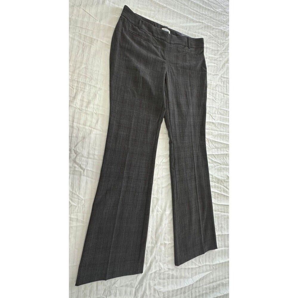 NWT VAN HEUSEN WOMENS MODERN FIT STRETCH SLIGHT BOOT LEG PANTS SIZE 6